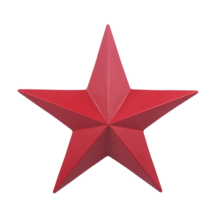 RED METAL STAR 31.5x6CM