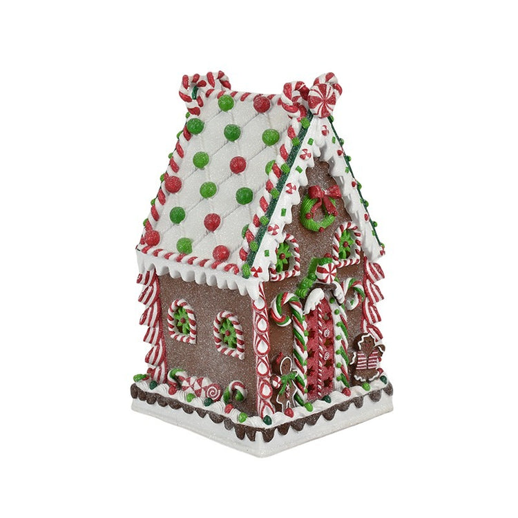 Poly Gingerbread House 20x20x37.5cm